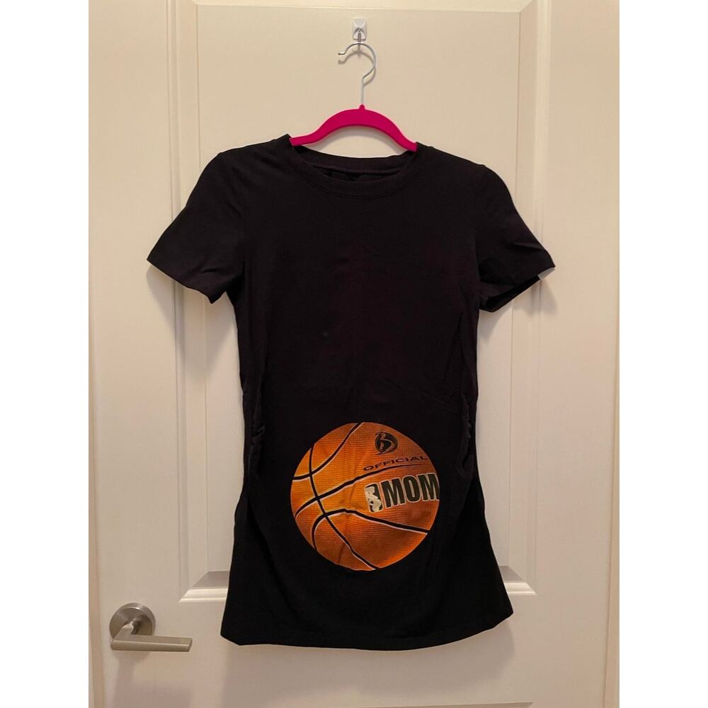 Basketball Maternity Shirt- Women's Size Medium